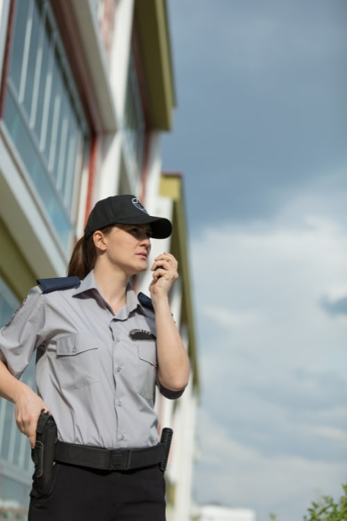 Polizei und Sicherheit